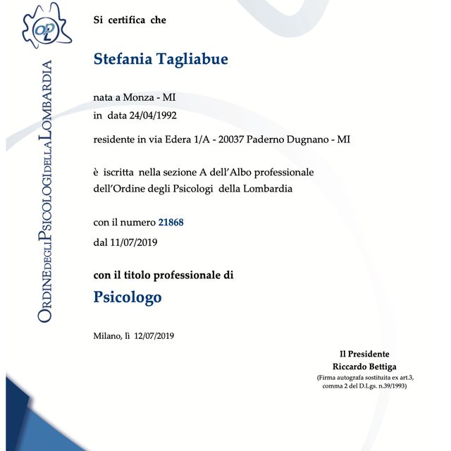 Ingrandire l'immagine: certificate 1