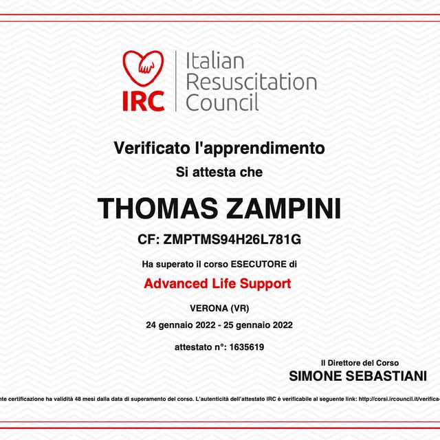 Ingrandire l'immagine: certificate 1