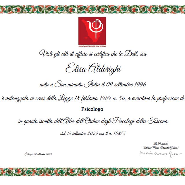 Ingrandire l'immagine: certificate 1