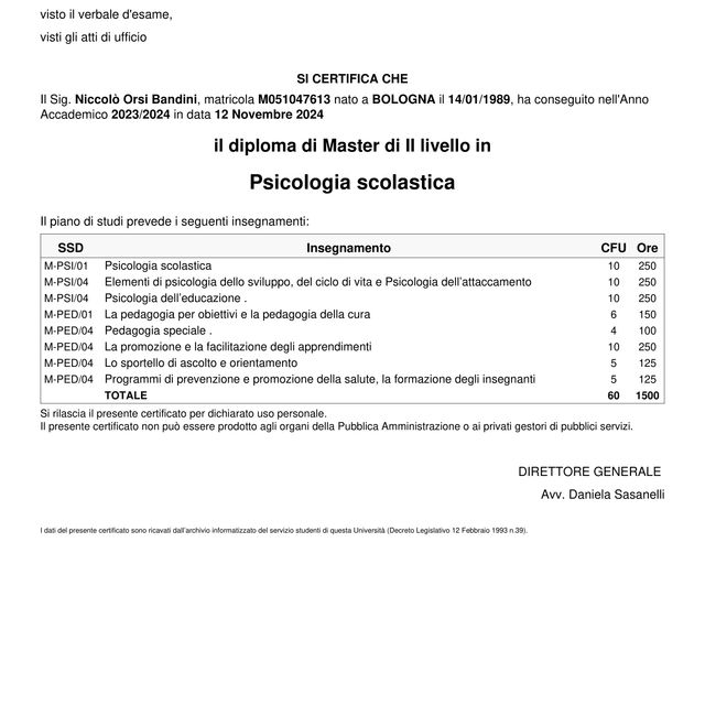 Ingrandire l'immagine: certificate 1