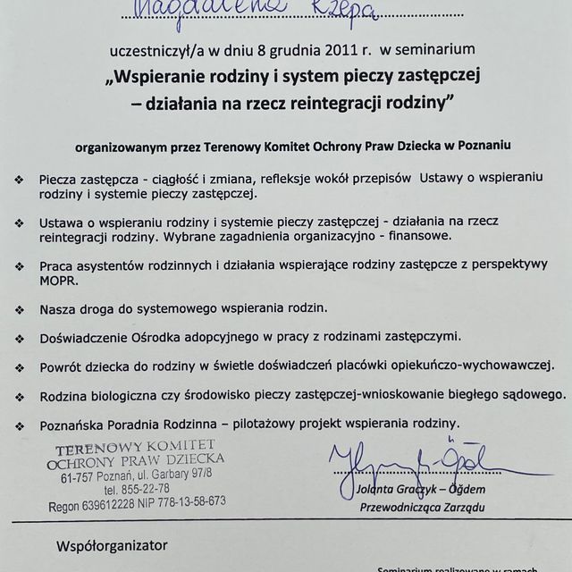 Powiększ obraz: certificate 14