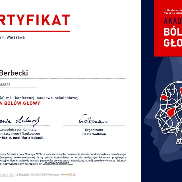 Powiększ obraz: certificate 98