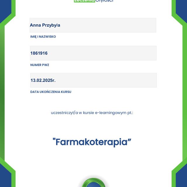 Powiększ obraz: certificate 9