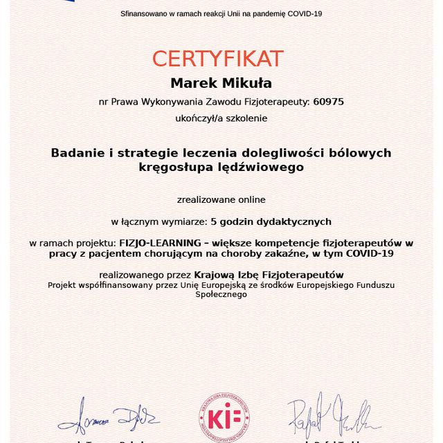 Powiększ obraz: certificate 20