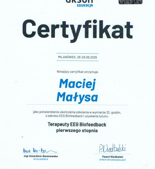 Powiększ obraz: certificate 1