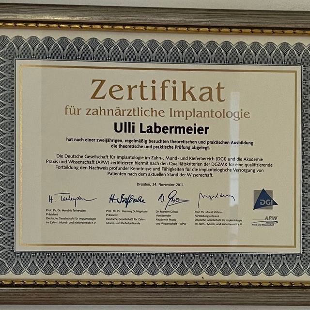 Bild vergrößern: certificate 1