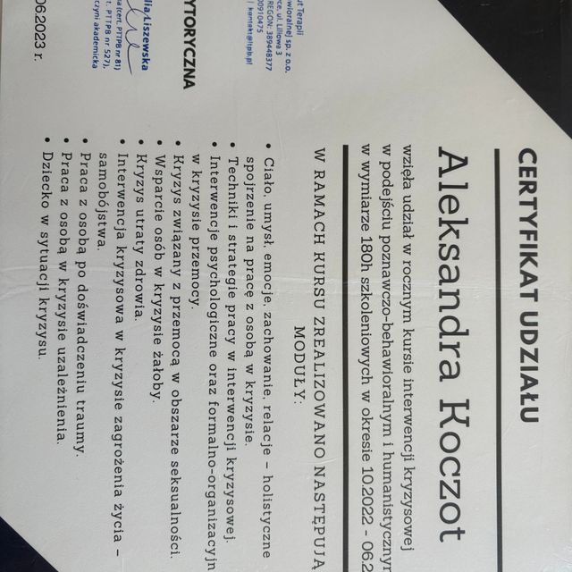 Powiększ obraz: certificate 1
