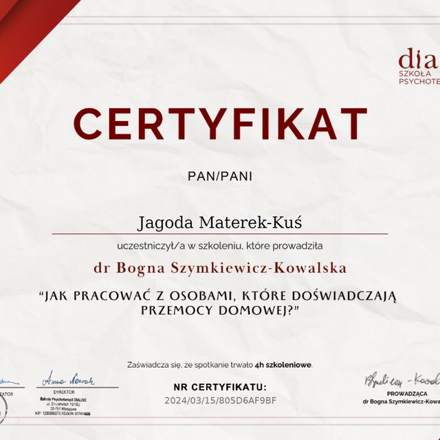 Powiększ obraz: certificate 8