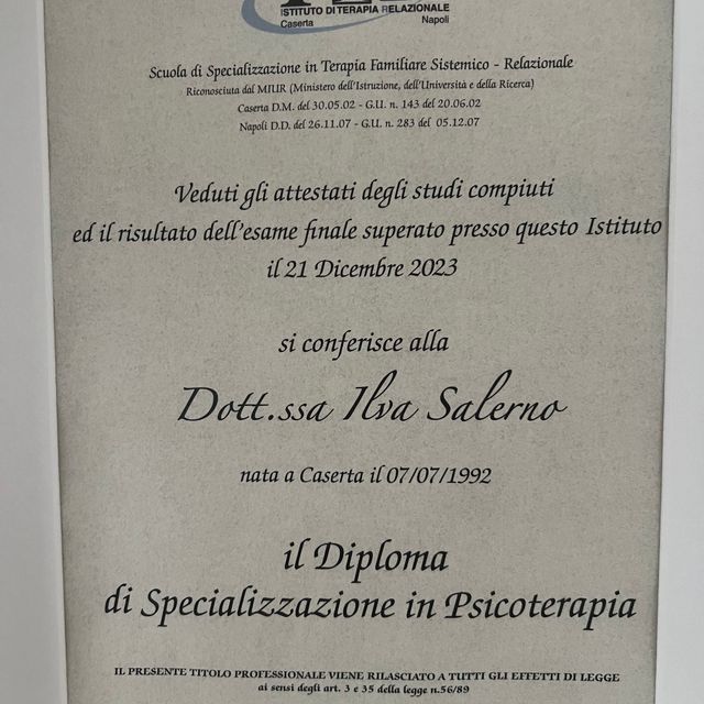 Ingrandire l'immagine: certificate 1
