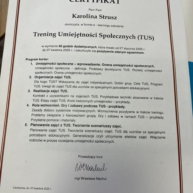 Powiększ obraz: certificate 12