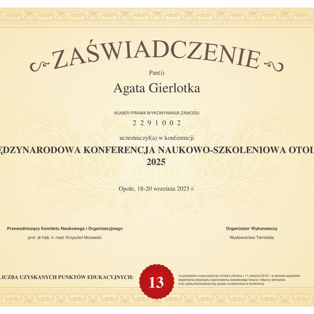 Powiększ obraz: certificate 218