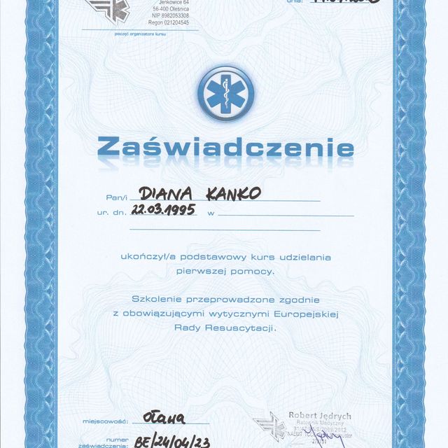 Powiększ obraz: certificate 19