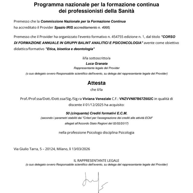 Ingrandire l'immagine: certificate 10