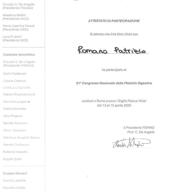 Ingrandire l'immagine: certificate 38