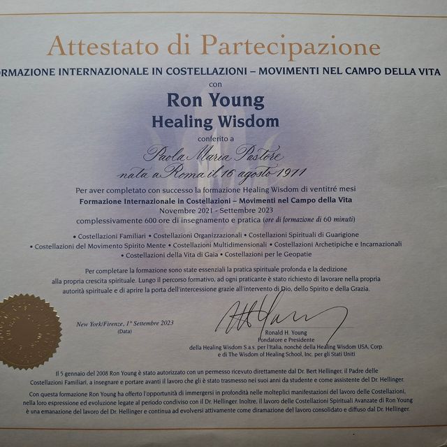 Ingrandire l'immagine: certificate 1