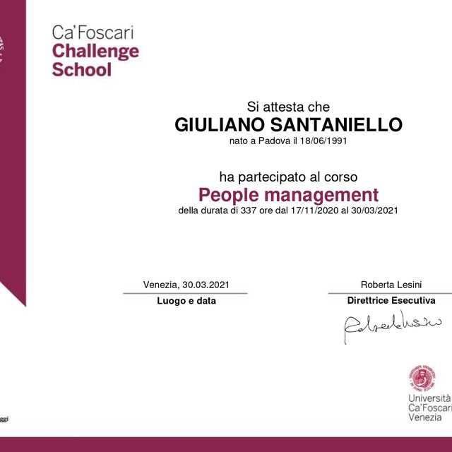 Ingrandire l'immagine: certificate 1
