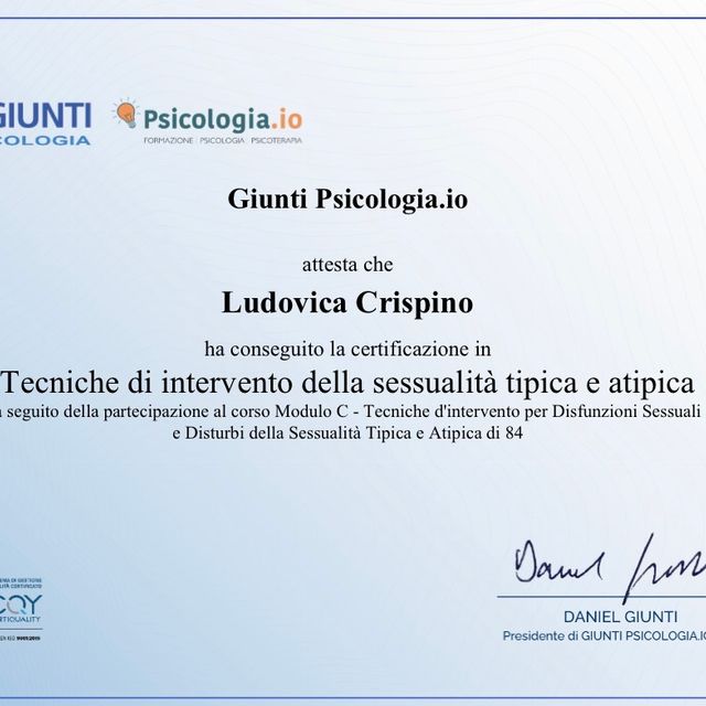 Ingrandire l'immagine: certificate 4