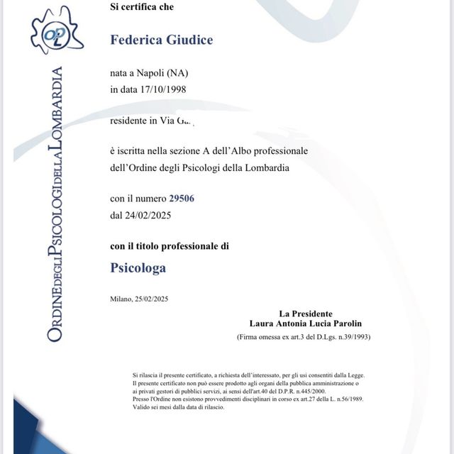 Ingrandire l'immagine: certificate 3