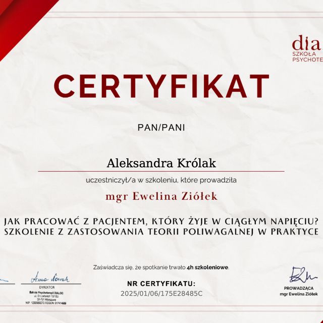 Powiększ obraz: certificate 9