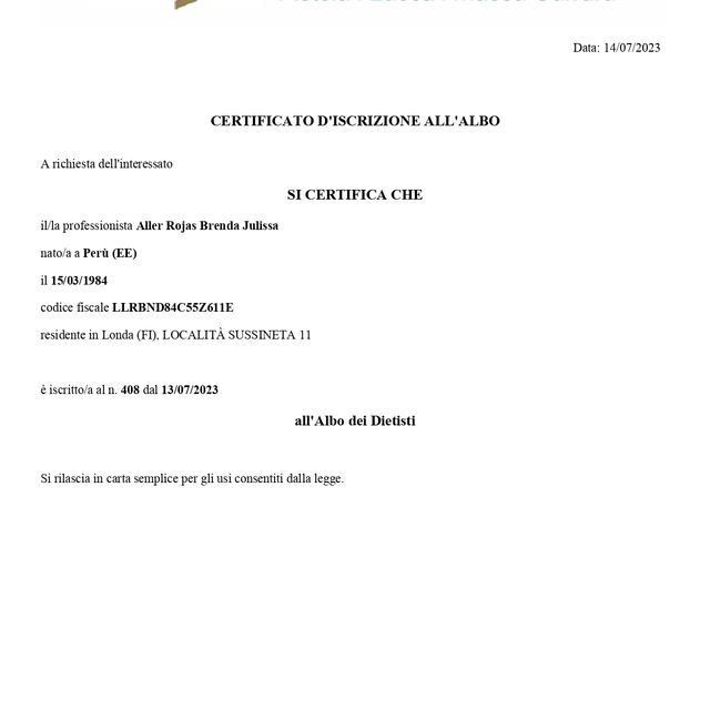 Ingrandire l'immagine: certificate 1