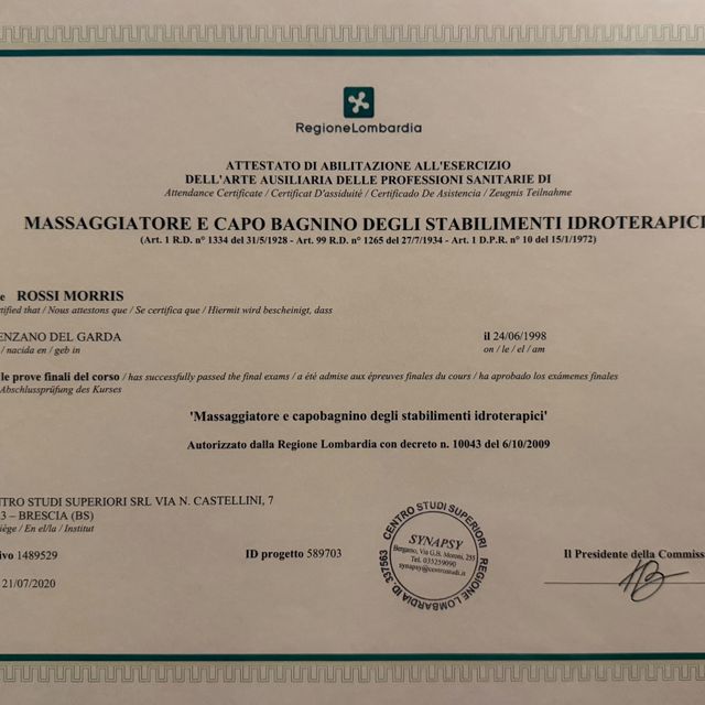 Ingrandire l'immagine: certificate 2