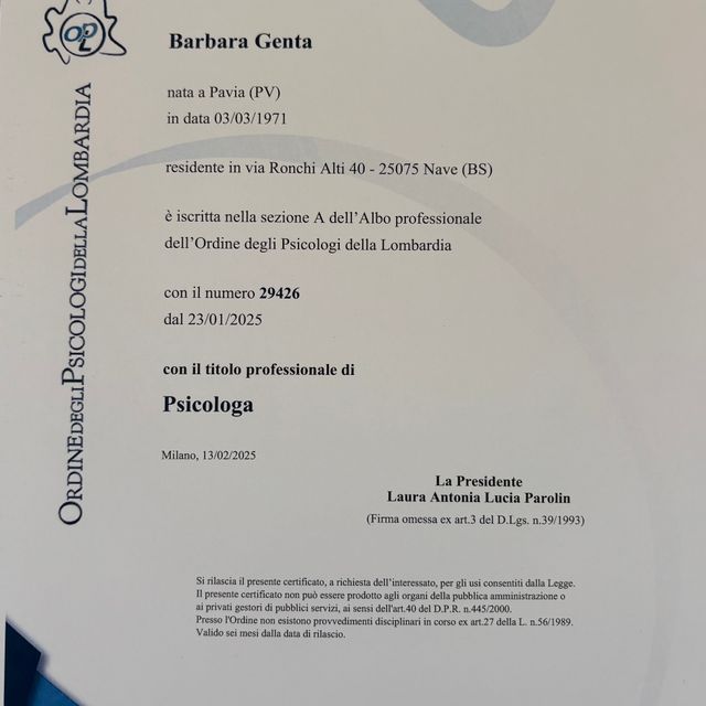 Ingrandire l'immagine: certificate 1