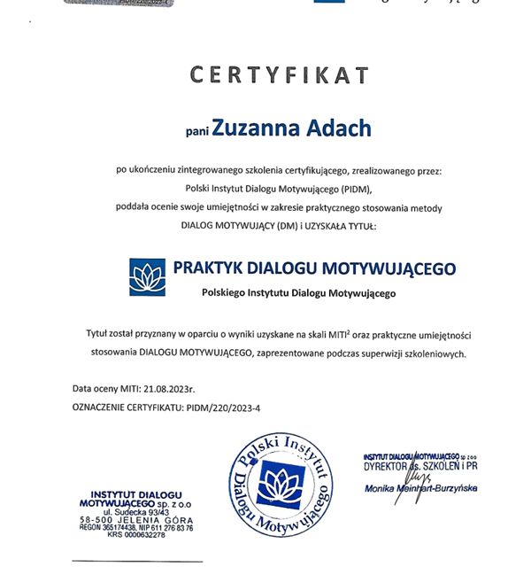 Powiększ obraz: certificate 1