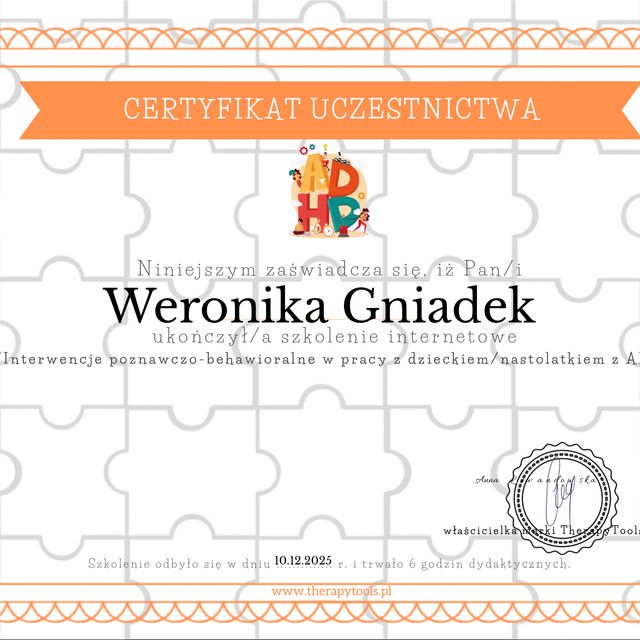 Powiększ obraz: certificate 6