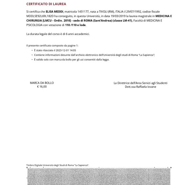 Ingrandire l'immagine: certificate 1