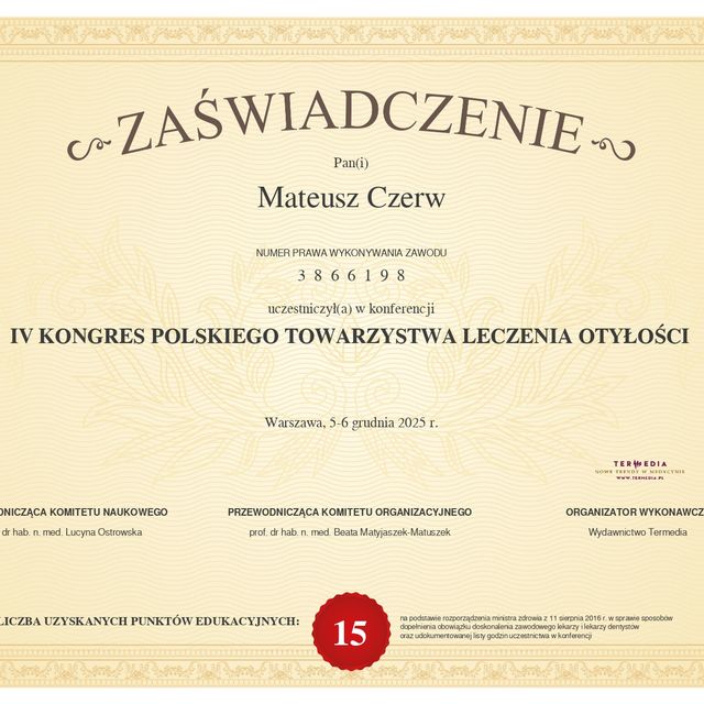 Powiększ obraz: certificate 8
