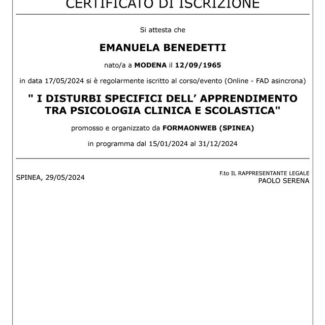 Ingrandire l'immagine: certificate 2