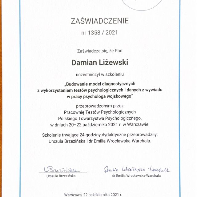 Powiększ obraz: certificate 22