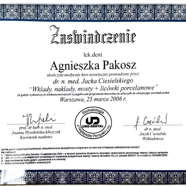 Powiększ obraz: certificate 15