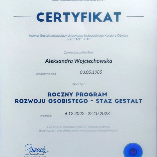 Powiększ obraz: certificate 1