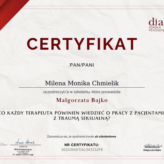 Powiększ obraz: certificate 60