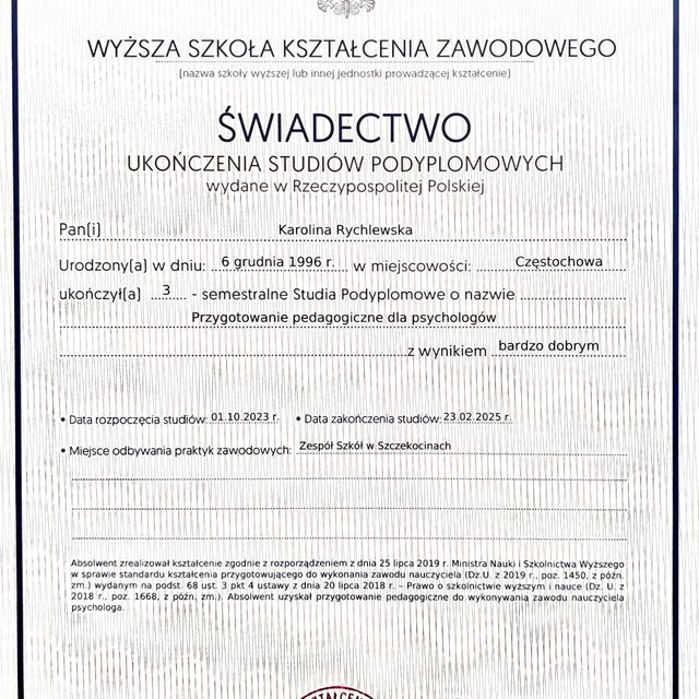 Powiększ obraz: certificate 2