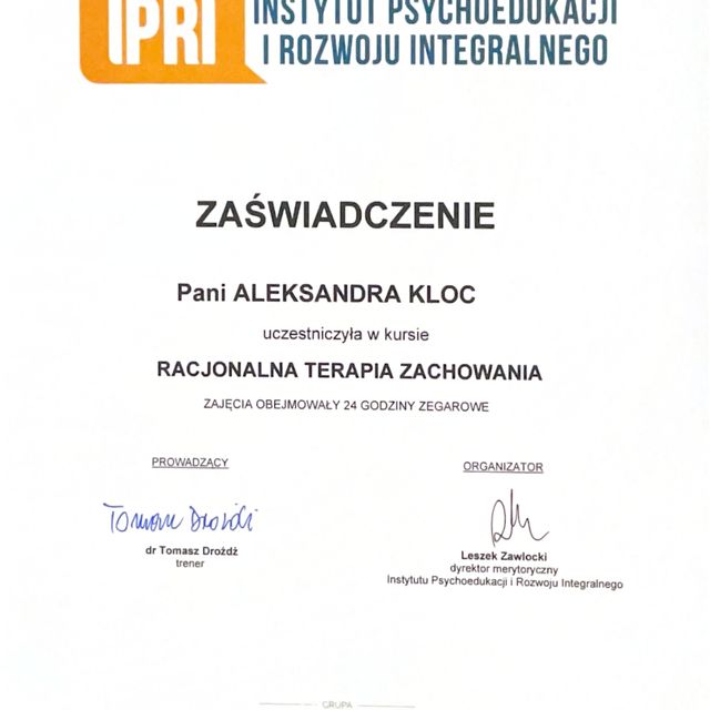 Powiększ obraz: certificate 4