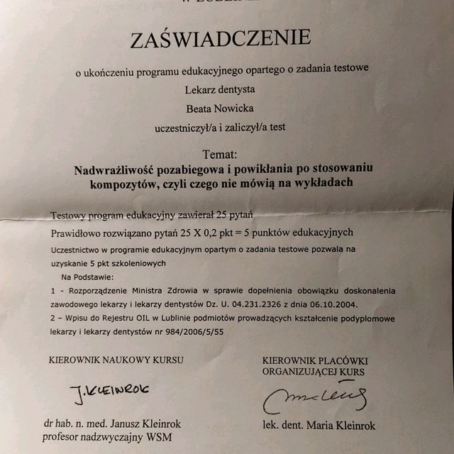 Powiększ obraz: certificate 8