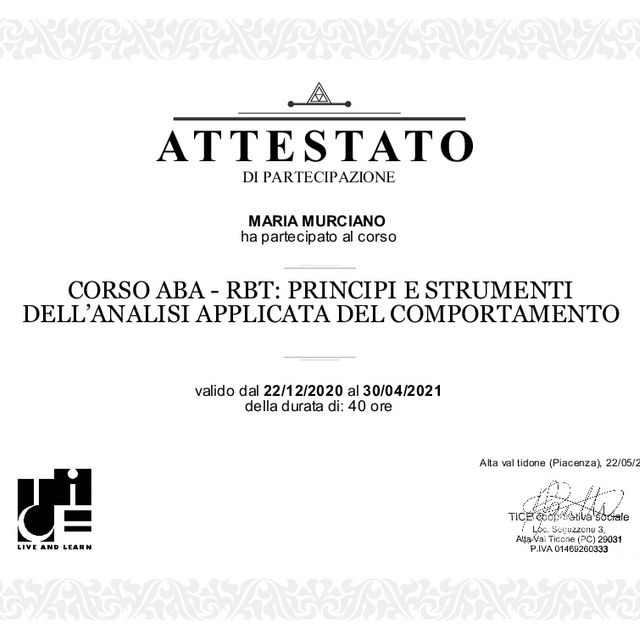 Ingrandire l'immagine: certificate 1
