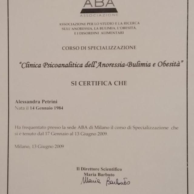 Ingrandire l'immagine: certificate 2