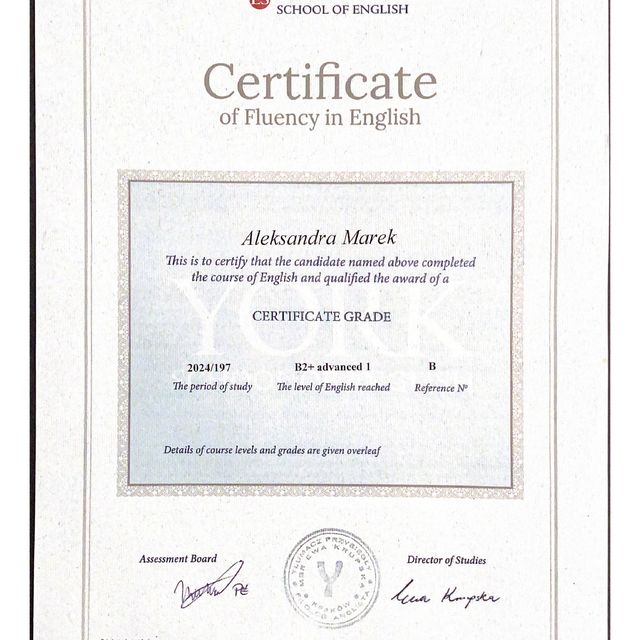 Powiększ obraz: certificate 10