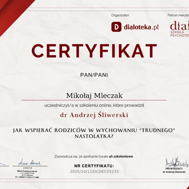 Powiększ obraz: certificate 44