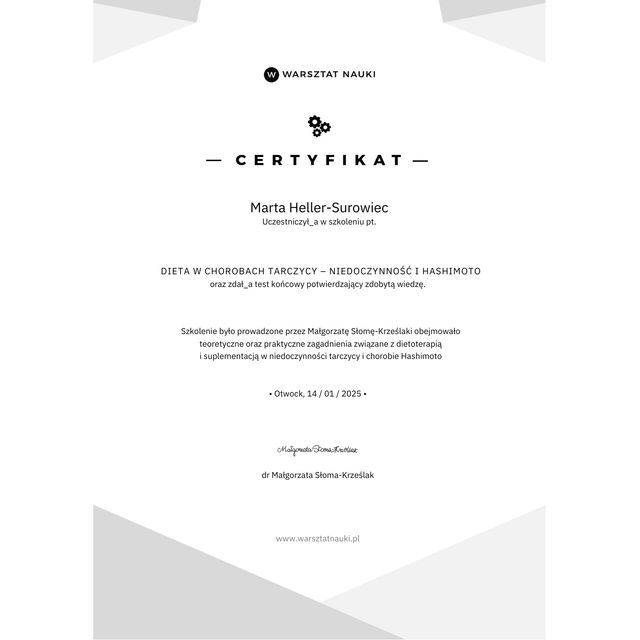 Powiększ obraz: certificate 10