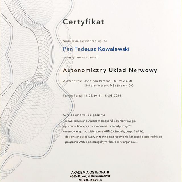 Powiększ obraz: certificate 15