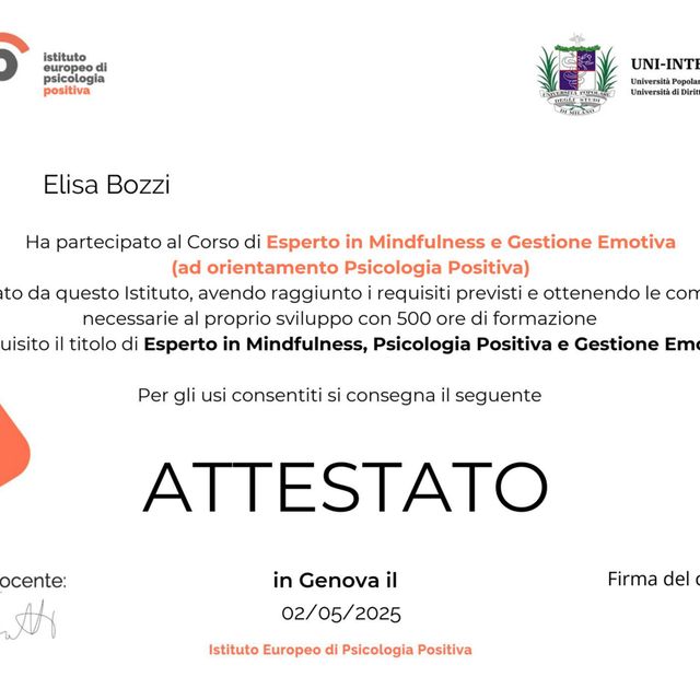 Ingrandire l'immagine: certificate 4