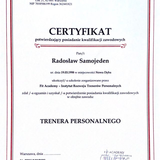 Powiększ obraz: certificate 9