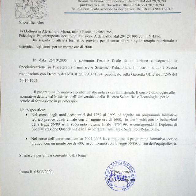 Ingrandire l'immagine: certificate 6