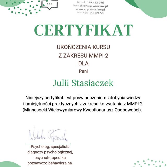 Powiększ obraz: certificate 10