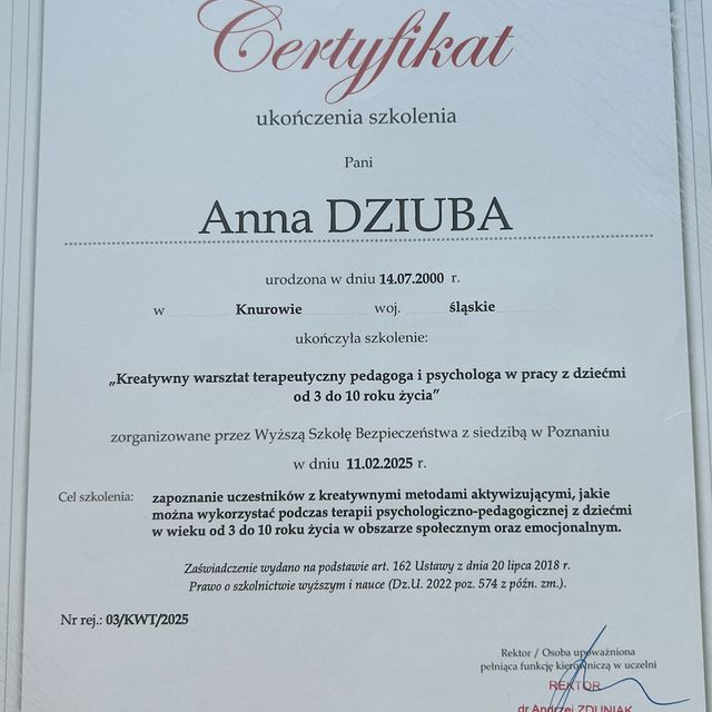 Powiększ obraz: certificate 8