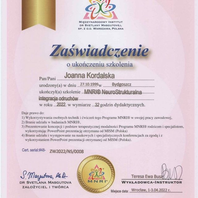 Powiększ obraz: certificate 16